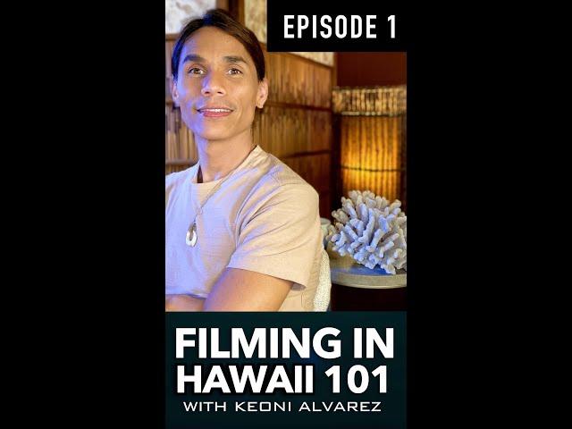 EPISODE 1 - Filming in Hawaii 101 - Introduction with Keoni Kealoha Alvarez