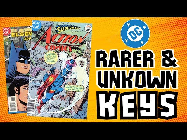 Lesser-Seen DC Keys // Underrated Book Appreciation!