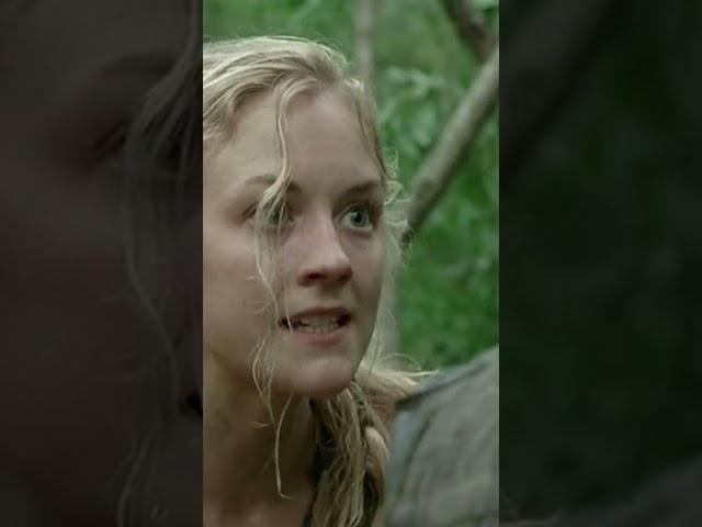 Beth Needs A Drink - Not A Snake - The Walking Dead Season 4 episode 12