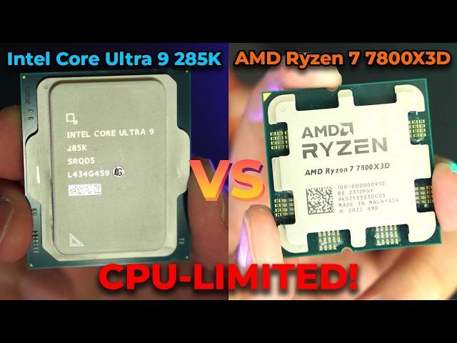 Intel Core Ultra 9 285K vs AMD Ryzen 7 7800X3D - Can Intel Keep Up?