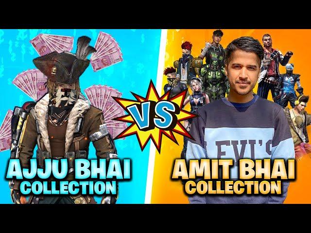 Ajjubhai Vs Amitbhai Desi Gamers Best Collection Who will Win - Garena Free Fire