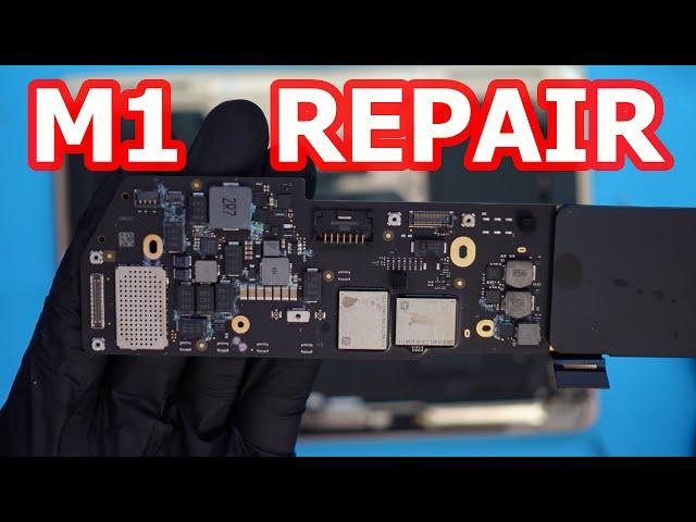 How to Fix a M1 MacBook Air with Liquid Damage