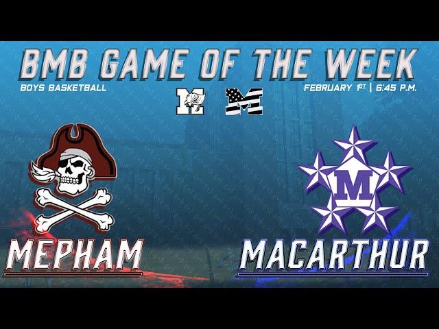 BMB Game of the Week - Boys Basketball Mepham vs. MacArthur