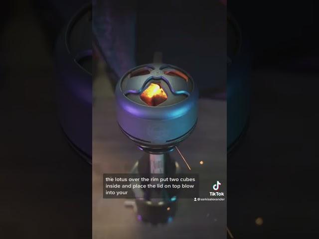 How to use the Kaloud Lotus + ARKA Tempest Reveal #hookah #shisha #kaloudlotus #hmd #howto #tutorial