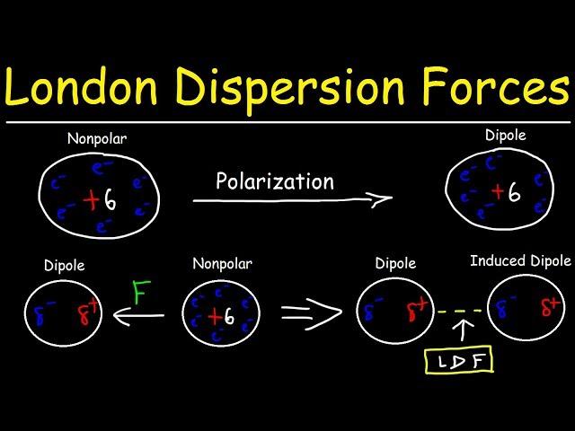 London Dispersion Forces & Temporary Dipole - Induced Dipole Interactions - Intermolecular Forces