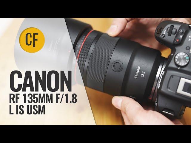 Canon RF 135mm f/1.8 'L' IS USM lens review