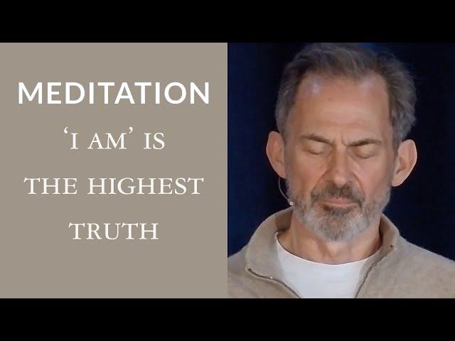 Guided Meditation: ‘I Am’ Is the Highest Truth