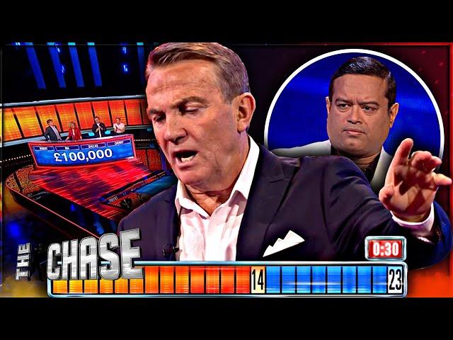 An EXPLOSIVE FINAL CELEB CHASE for 100K!  | The Chase