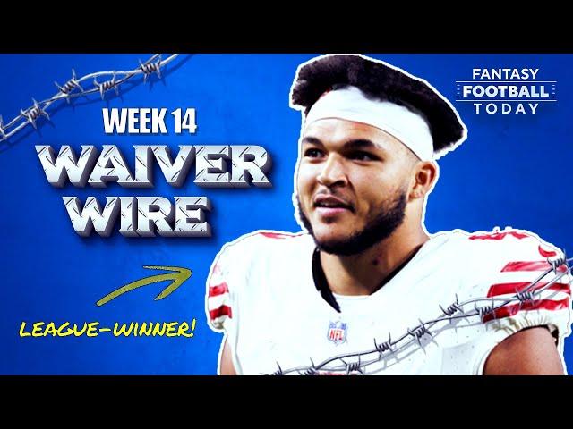 Week 14 Waiver Wire: Best Pickups, Injury Replacements & Streamers! | 2024 Fantasy Football Advice