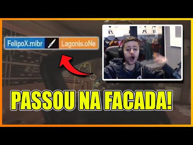 RAZAH FOI A LOUCURA COM A F4C4DA DO FELIPOX NO LAGONIS - SIX INVITATIONAL 2022 CLIPS