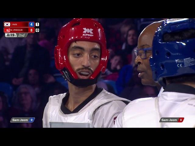 221 F M-58kg  PARK Tae-joon KOR vs  JENDOUBI Mohamed khalil (TUN) I Manchester 2022 WT GP