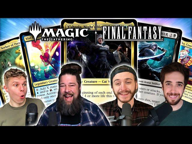 Top Commanders From Final Fantasy x Magic:The Gathering | Commander Clash Podcast 202