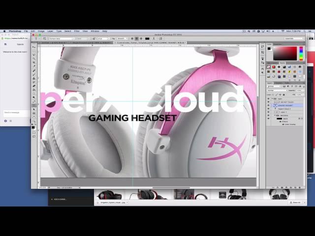 HyperX Cloud 2 Speedart by @graphicsjacob