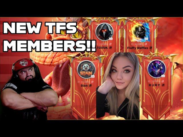 FLUFFY WAFFLES AND TOXSIK COMING TO TFS!!! CALL OF DRAGONS!