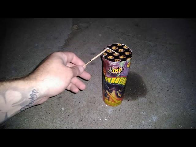 TNT pyrofire firework