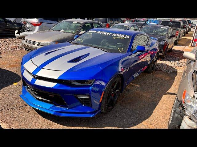 Copart Walk Around 3-18-22 One MEAN Camaro SS at a Bargain Basement Price!!