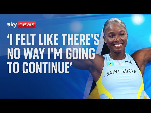 St Lucia's first ever Olympic medallist almost pulled out due to pressure