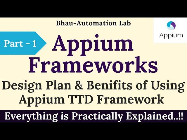 Appium Tutorial for Beginners | Launch Mobile Apps with Appium | Mobile Automation Testing Part -1