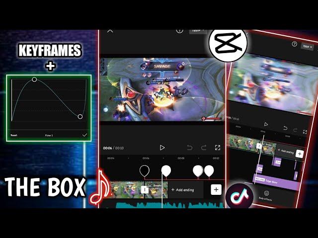 CAPCUT GRAPHS TUTORIAL#14 | THE BOX REMIX | TIKTOK TREND