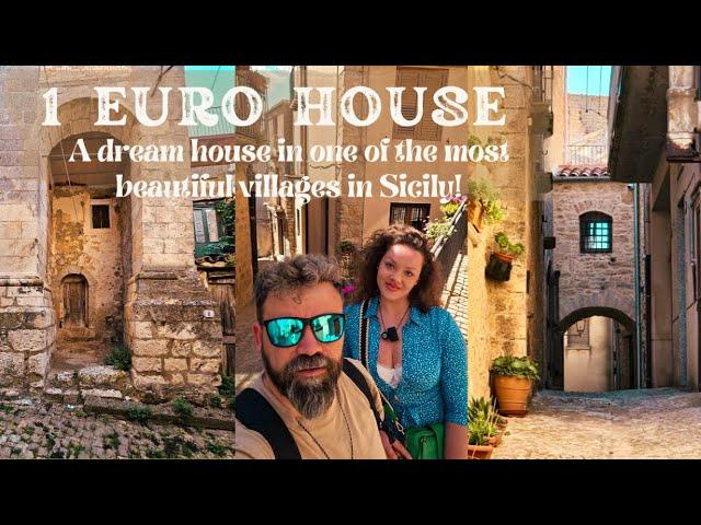 1 EURO HOUSE | We have visited three beautiful villages in Sicily where you can buy 1 Euro house| IT