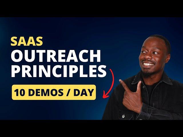SaaS Cold Outreach Principles For Guaranteed Success
