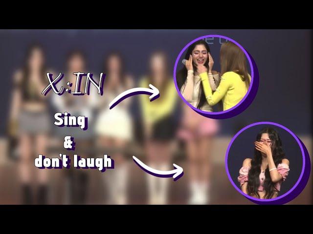 X:IN 'Sing and Don't Laugh' - Voice Distortion Microphone  | Game in Global Online Fanmeeting