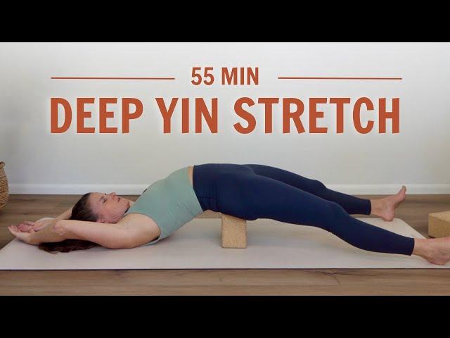 Deep Yin Stretch | 55 Min Full Body & Core Tension Release