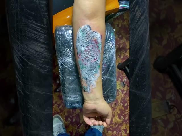 New tattoo concept cover tattoo girls hand allen 3d tattoo house