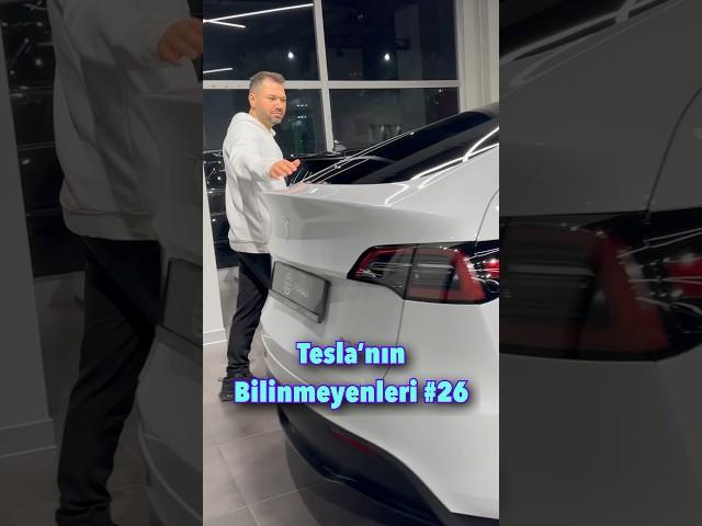 Tesla Bilinmeyenleri 26 - Model Y ile Kamp Yapmak! #shorts