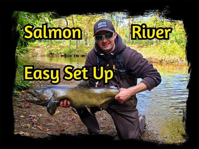 Basic Salmon setup for The Salmon River