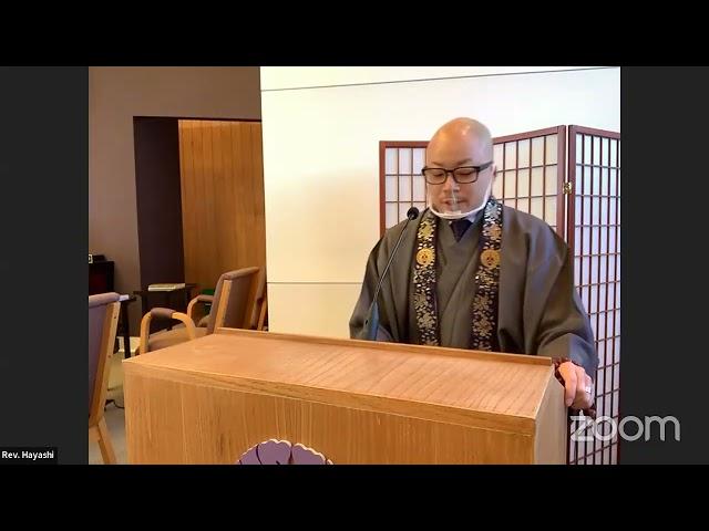 Concentrate the mind on what needs to be done today --- Rev. Nari Hayashi Ekoji Buddhist Temple