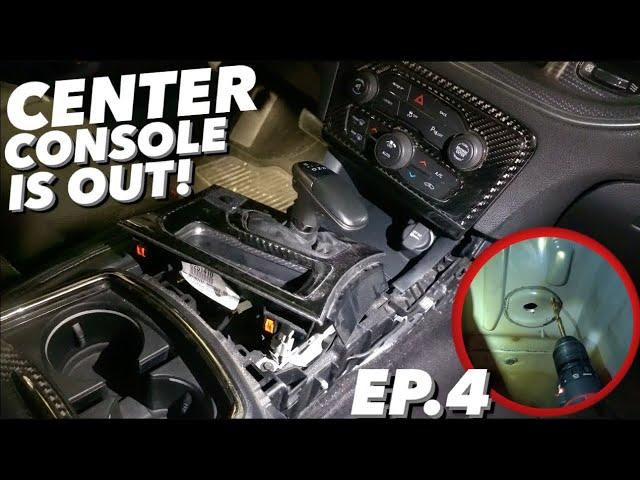 Cutting the Transmission Tunnel to fit the 6-Speed!! | Building a Manual Hellcat Charger Ep. 4