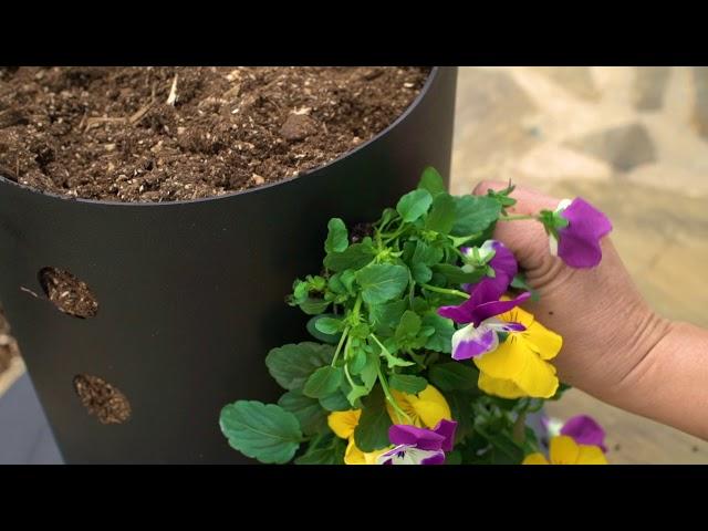 Flower Tower Planter Instrunctional Video