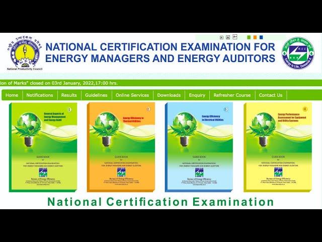 Energy Auditor Exam Crash Course