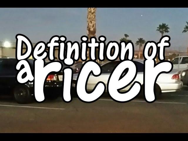 What is a ricer?