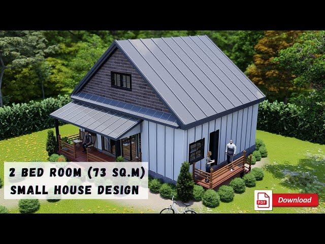 9x9.6 m [73 sq.m] House Design Ideas | 30x31 ft. House design Tour #jdhousedesigns #homedesignideas