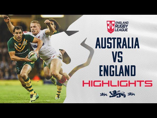 Australia v England | 2013 Rugby League World Cup Group Stages | Extended Highlights