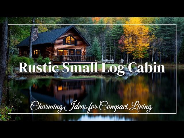 Rustic Small Log Cabin Designs: Charming Ideas for Compact Living