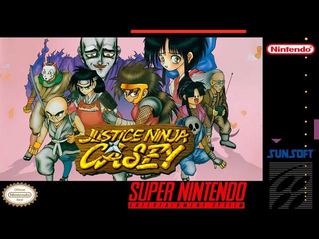 Justice Ninja Casey – Shounen Ninja Sasuke’s Western Debut! [SNES] Longplay