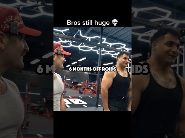 Shan takes off pump cover #bodybuilding #gymtok #shansbruh #gymbro #funny #meme