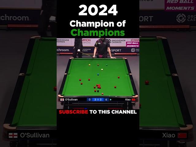 Champion of Champions 2024 | Top Snooker Shots You Have to See! #cuesports  #topshots