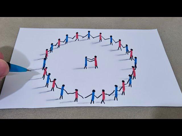 very easy 3d drawing