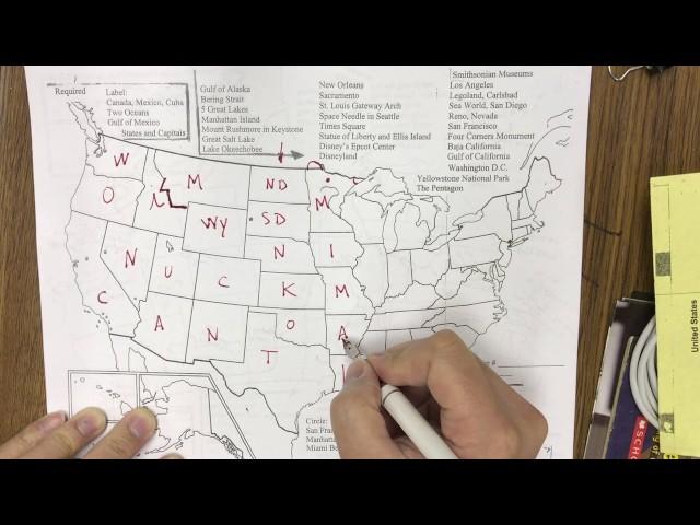 Easily Memorize the 50 states