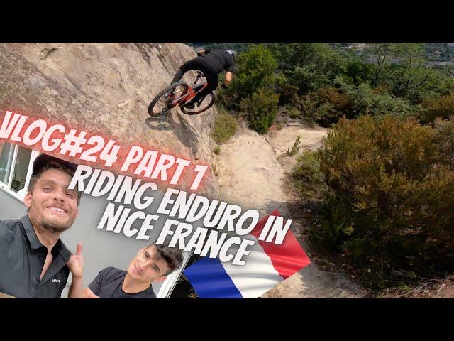 Riding MAD Trails around Nice France -  PART 1 VLOG#24 | Jack Moir |