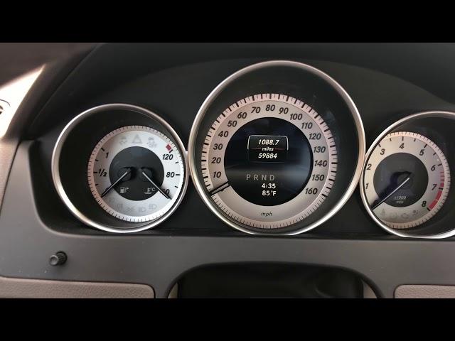 2012 Mercedes C300 - Service reset procedure