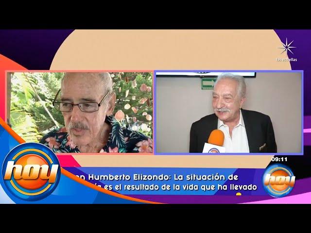 Humberto Elizondo asegura nunca ha peleado con Andrés García | Programa hoy