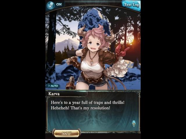 Granblue Fantasy New Year Greetings   Karva