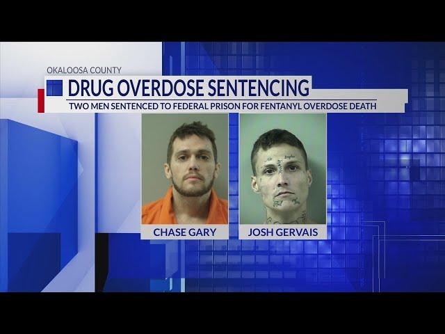 Two men sentenced to federal prison for fentanyl death in Okaloosa County Jail