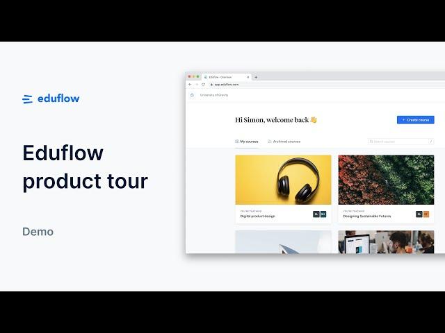 Eduflow Product Demo