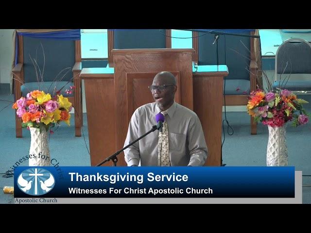 Witnesses for Christ Apostolic Church Live Stream